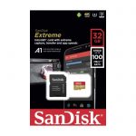 SANDISK SDSQXAF-032G-GN6MA EXTREME A1 V30 32GB MICRO SDHC UHS-I U3 WITH ADAPTER