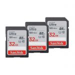 SANDISK SDSDUN4-032G-GN6IM ULTRA 32GB SDHC UHS-I CLASS 10 3 PACK